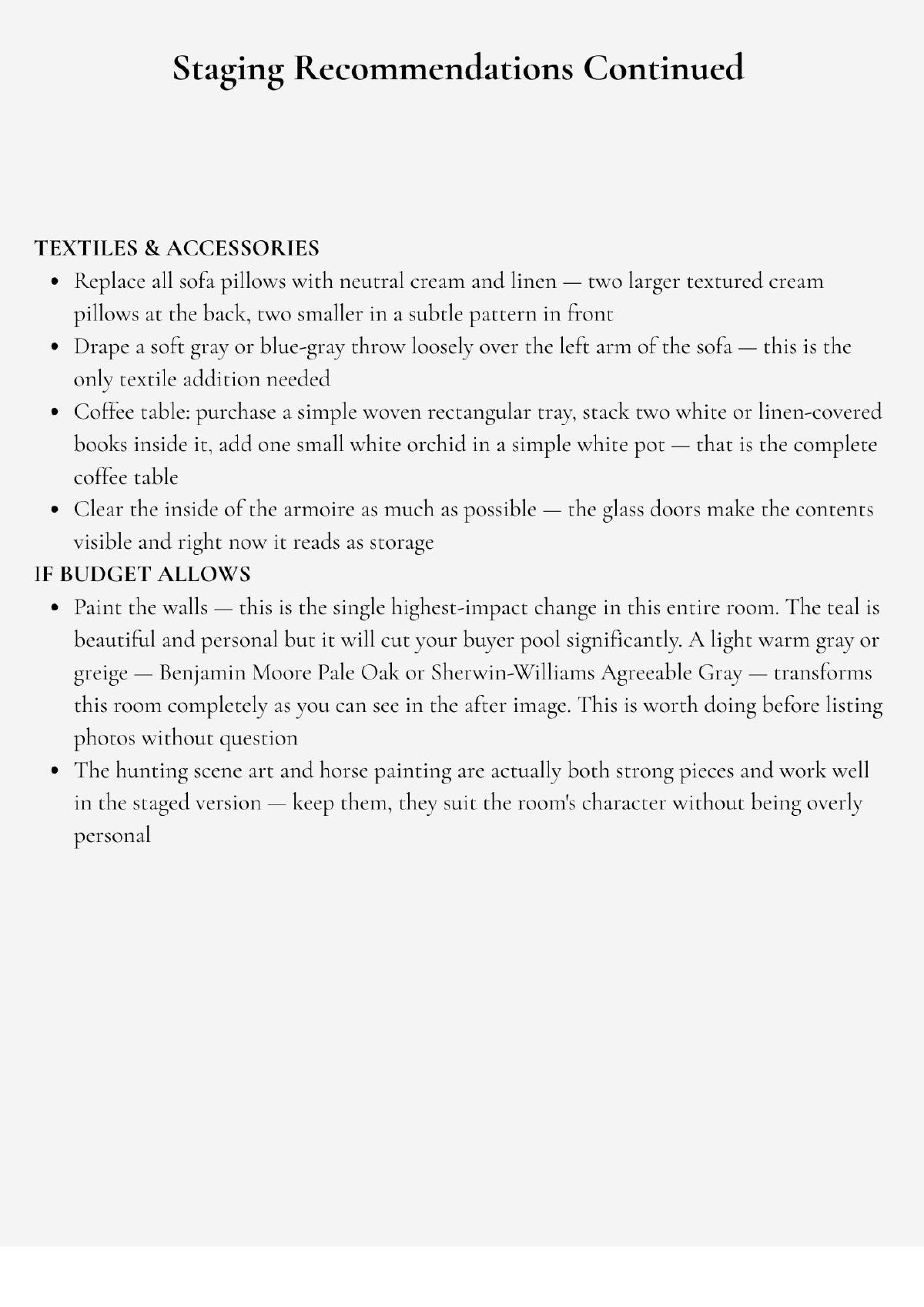 Home Staging Report page 10