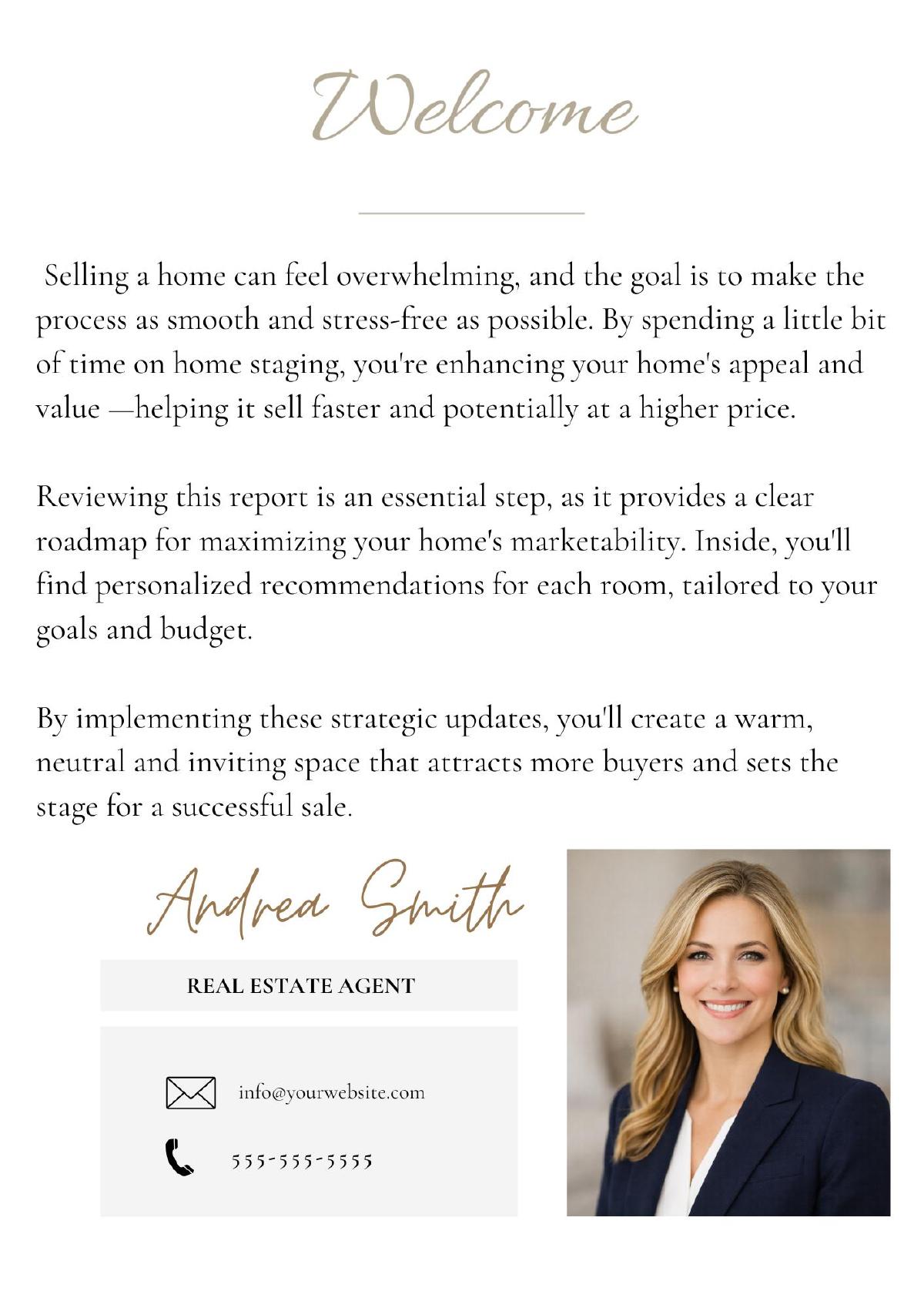 Home Staging Report page 2