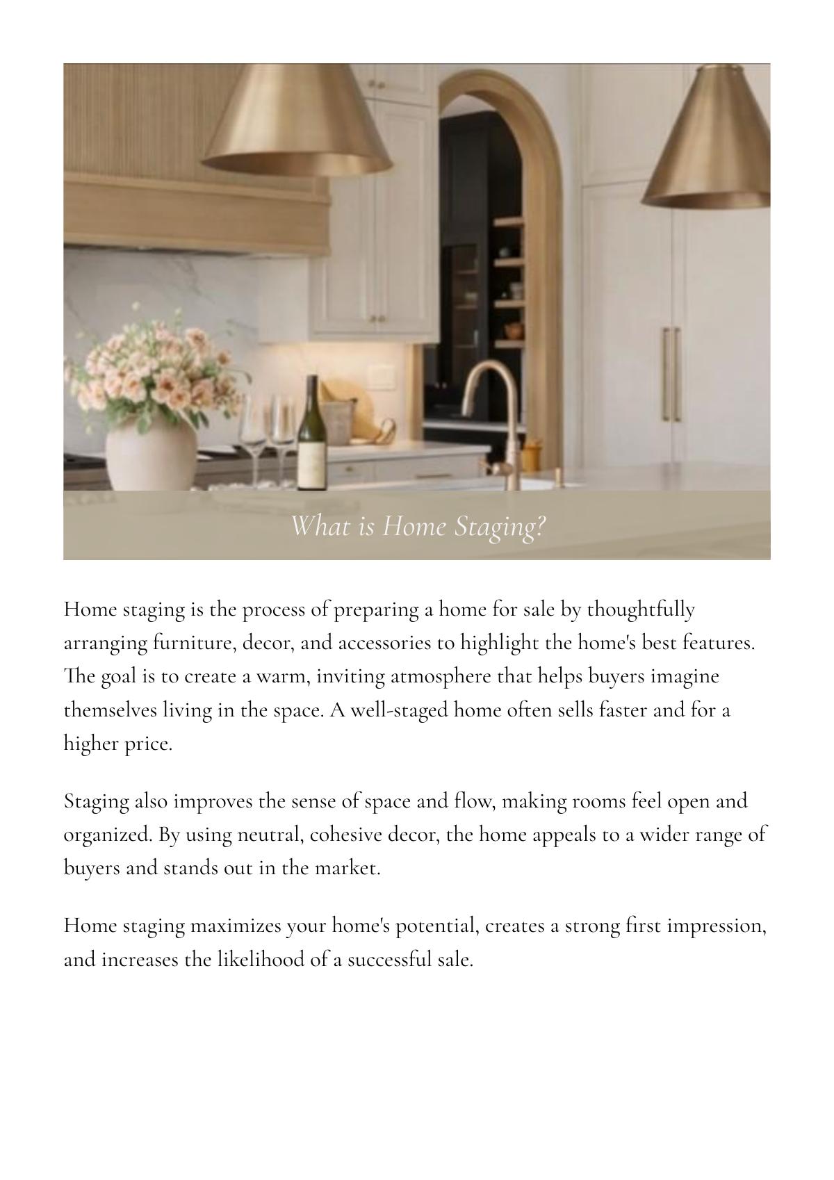 Home Staging Report page 3